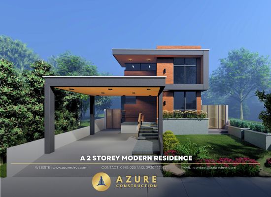 Modern residential project